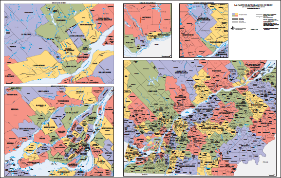 Révision de la carte électorale du Québec - La MRC de Vaudreuil-Soulanges  s'oppose fermement à la proposition de délimitation des circonscriptions  actuelle - MRC de Vaudreuil-Soulanges