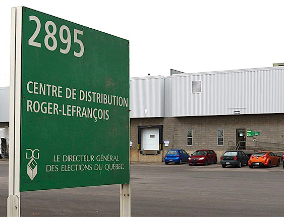 Le Centre de distribution Roger-Lefrançois en 1984