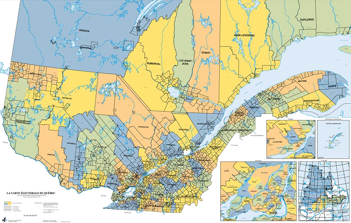 2001 electoral map