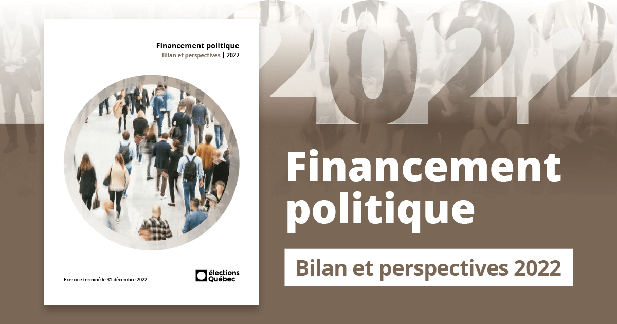 Financement politique - Bilan et perspectives 2022