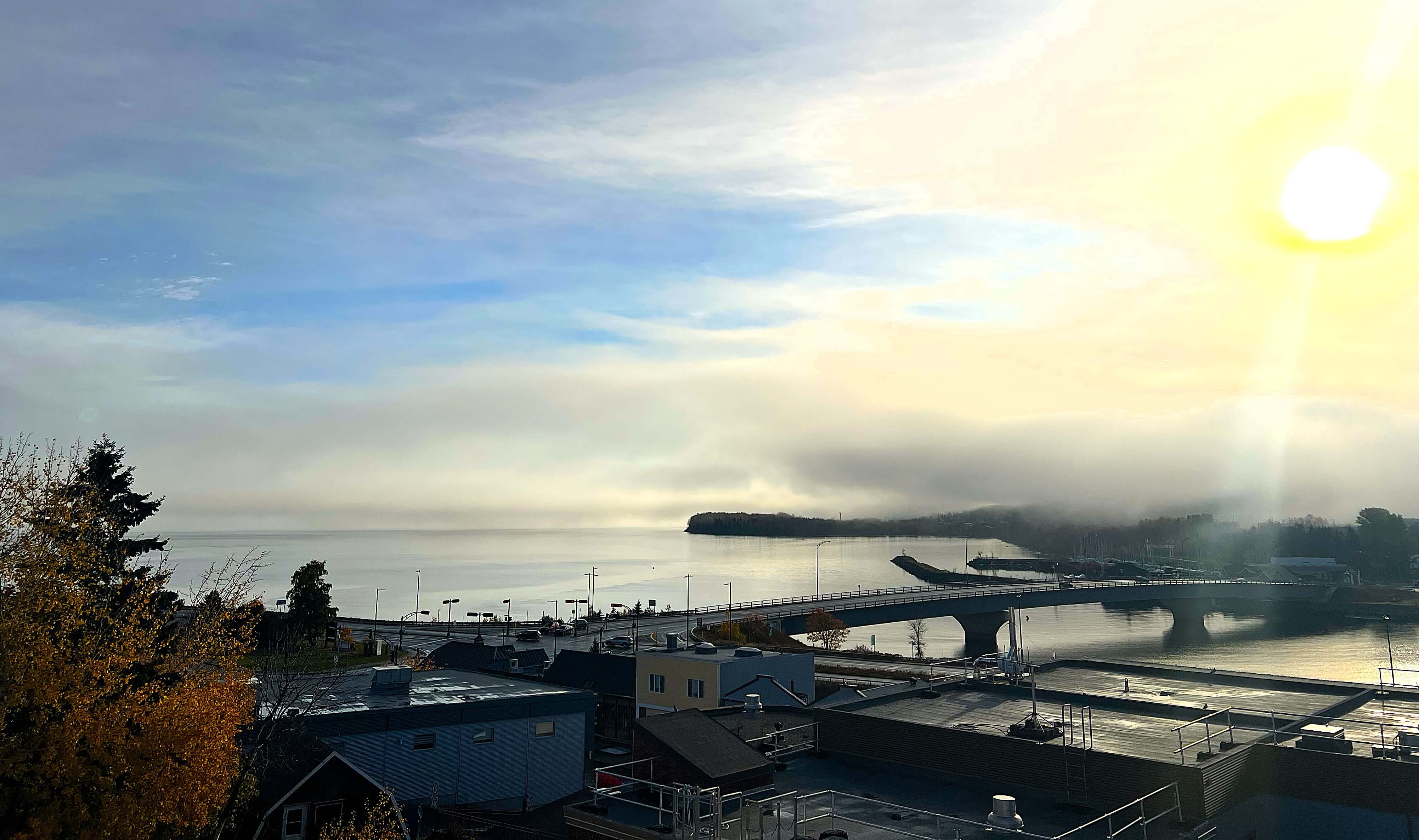 Lever de soleil en Gaspésie