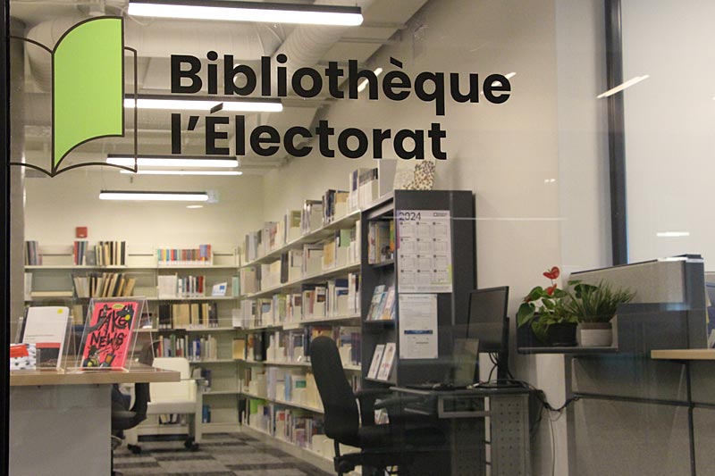 La bibliothèque l'Électorat.