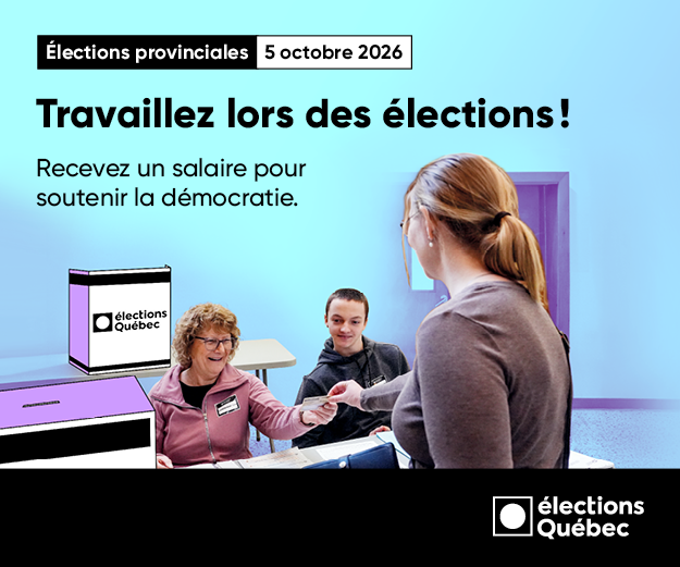 Travaillez lors des élections! Recevez un salaire pour soutenir la démocratie.